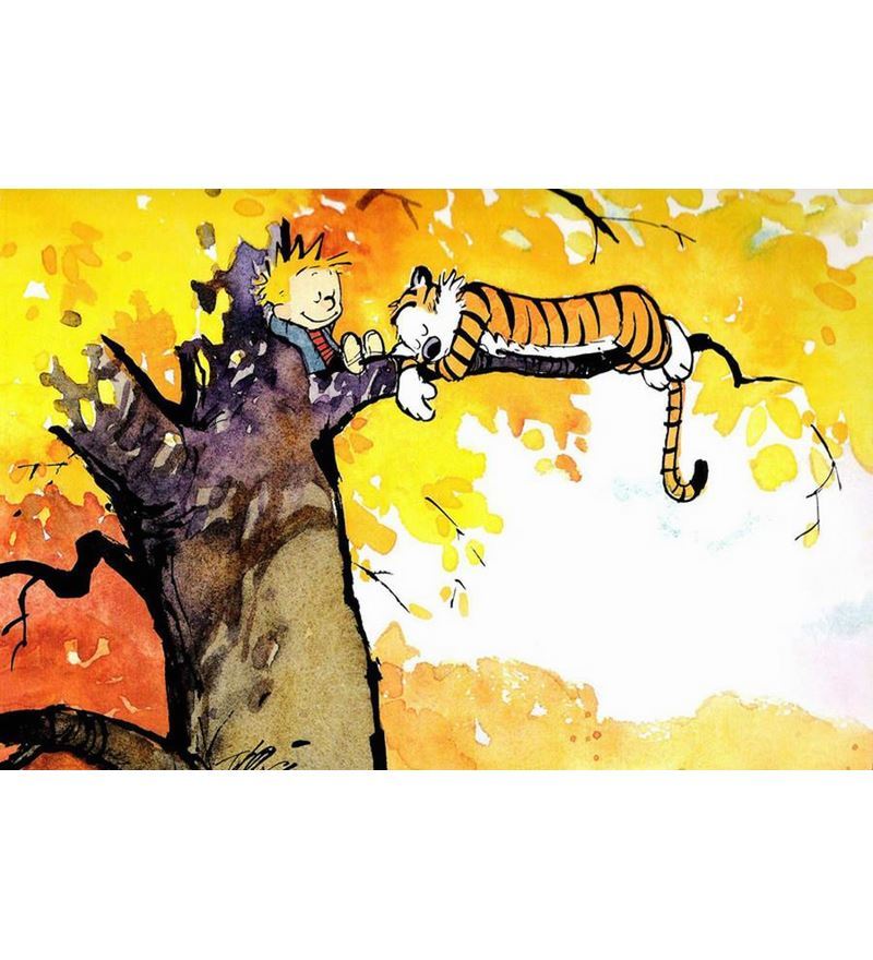 Stybuzz Calvin And Hobbes Poster by Stybuzz Online - Comics and Cartoon ...