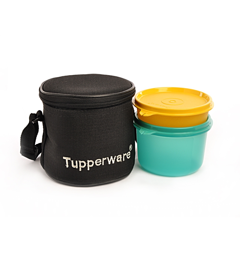 Buy Tupperware Small Executive Plastic Lunch Box With Insulated Bag 