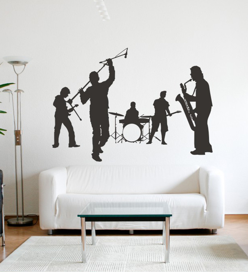 Wall Art Decor Rock Band Wall Sticker by Wall Art Decor