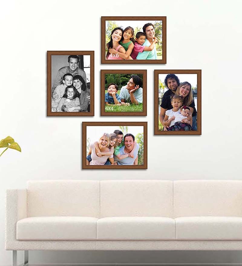 Art Street 5-piece Wall Collage Photo Frame by Art Street Online ...