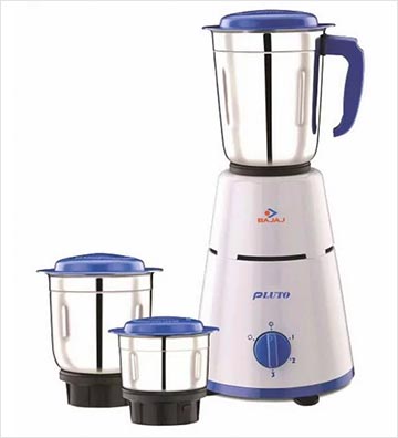 Bajaj Pluto 500 Watt 3 Jars Mixer Grinder 