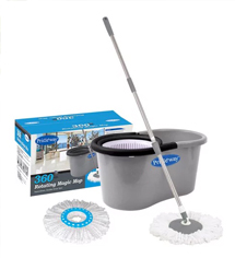 Primeway 360 Degree Spin Mop Set with 2 Mop Heads